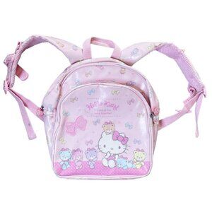 Japan Sanrio Hello Kitty Kawaii Bear Backpack Rare